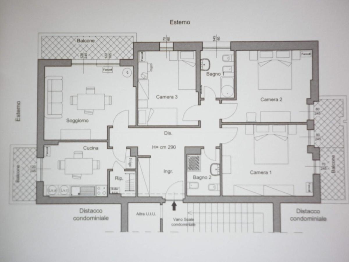 Quadrilocale Lavinia Apartment Sestri Levante Bagian luar foto